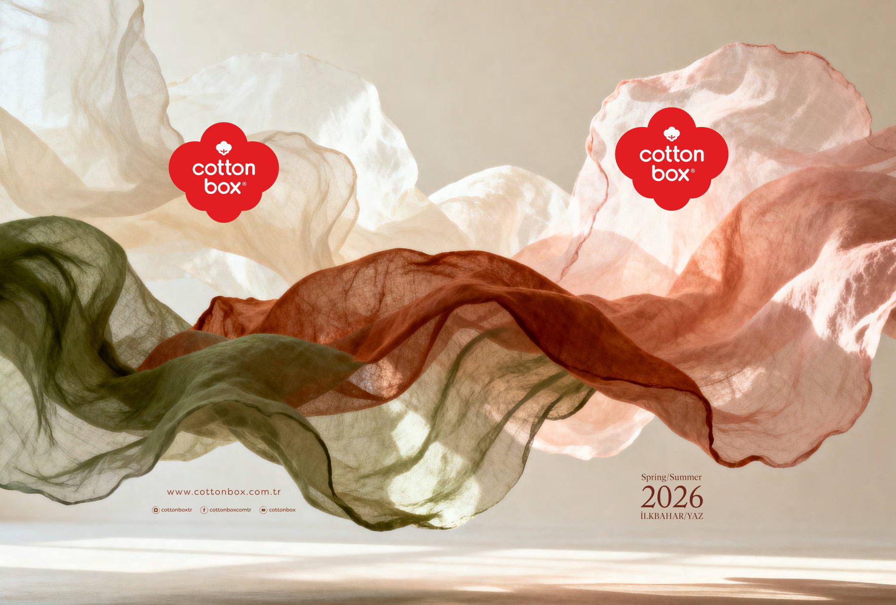 Cotton Box 2026 katalog kapağı